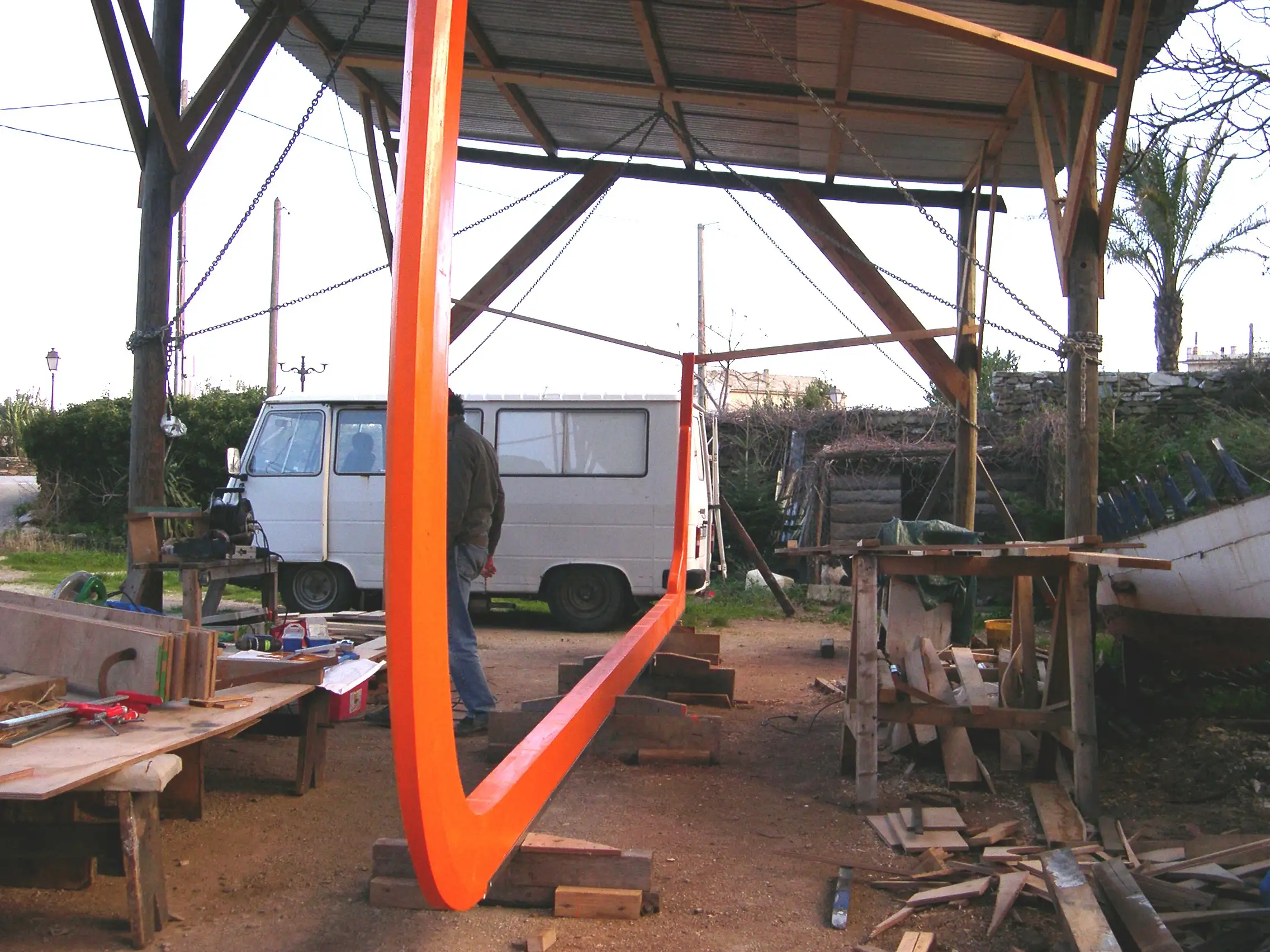 Construction de la structure axiale