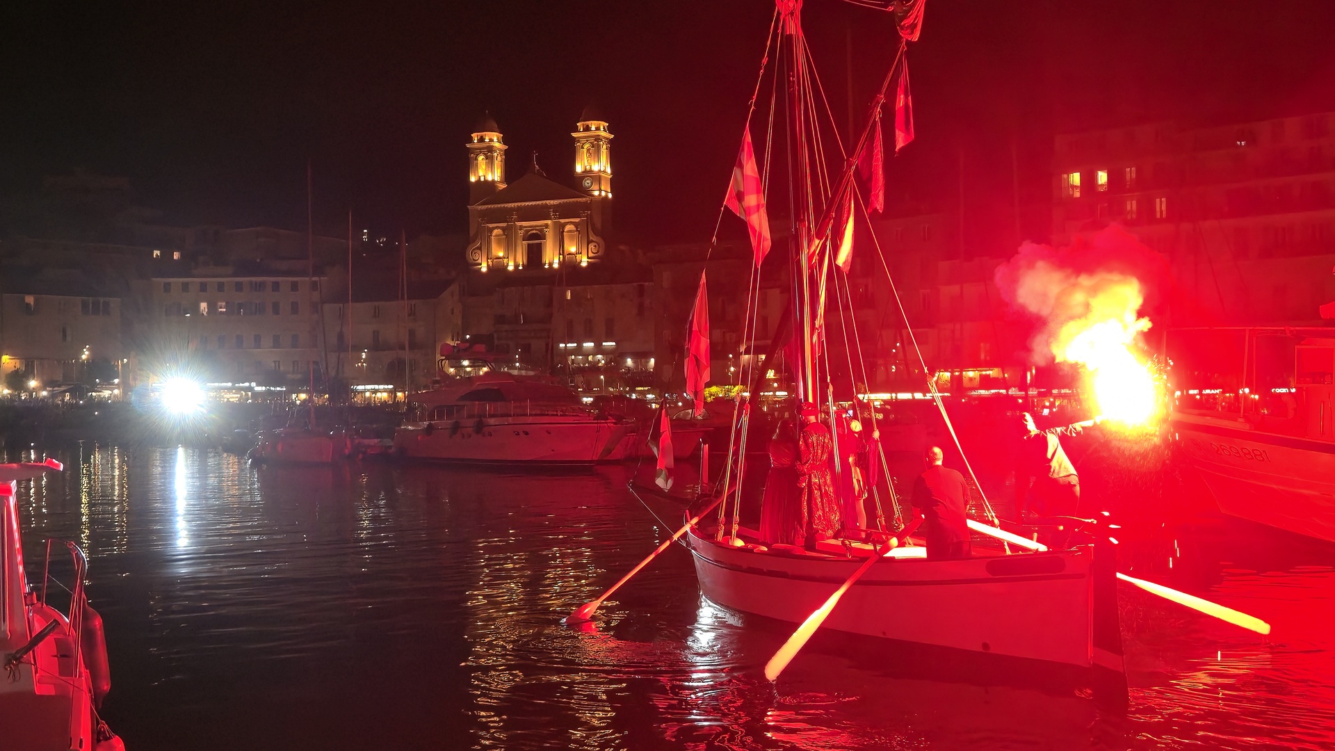 Relève du Gouverneur à Bastia