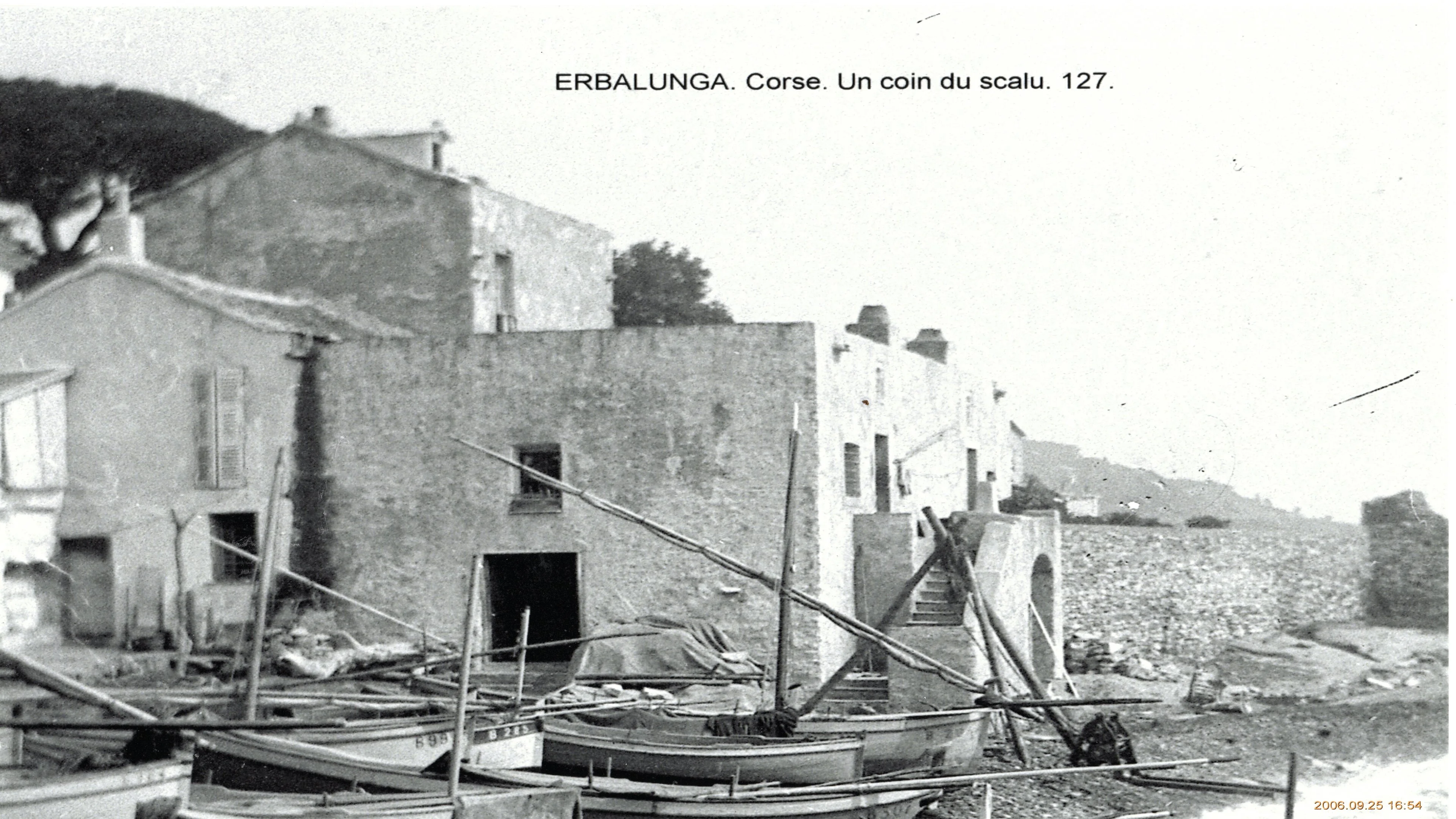 La Sainte Elisabeth enfilade - Erbalunga 1915
