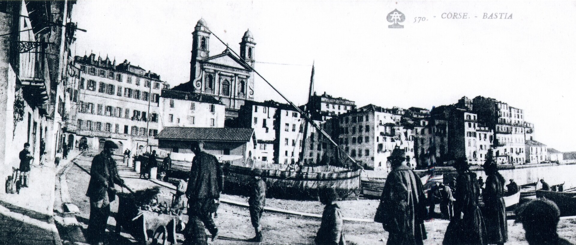 La Sainte Elisabeth - Vieux port de Bastia 1930