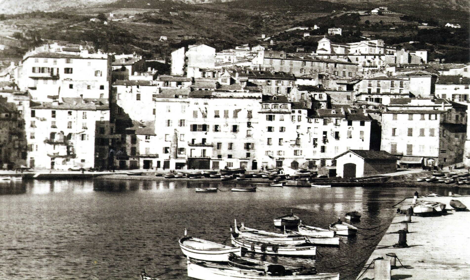 La Sainte Elisabeth - Vieux port de Bastia Quai nord 1940