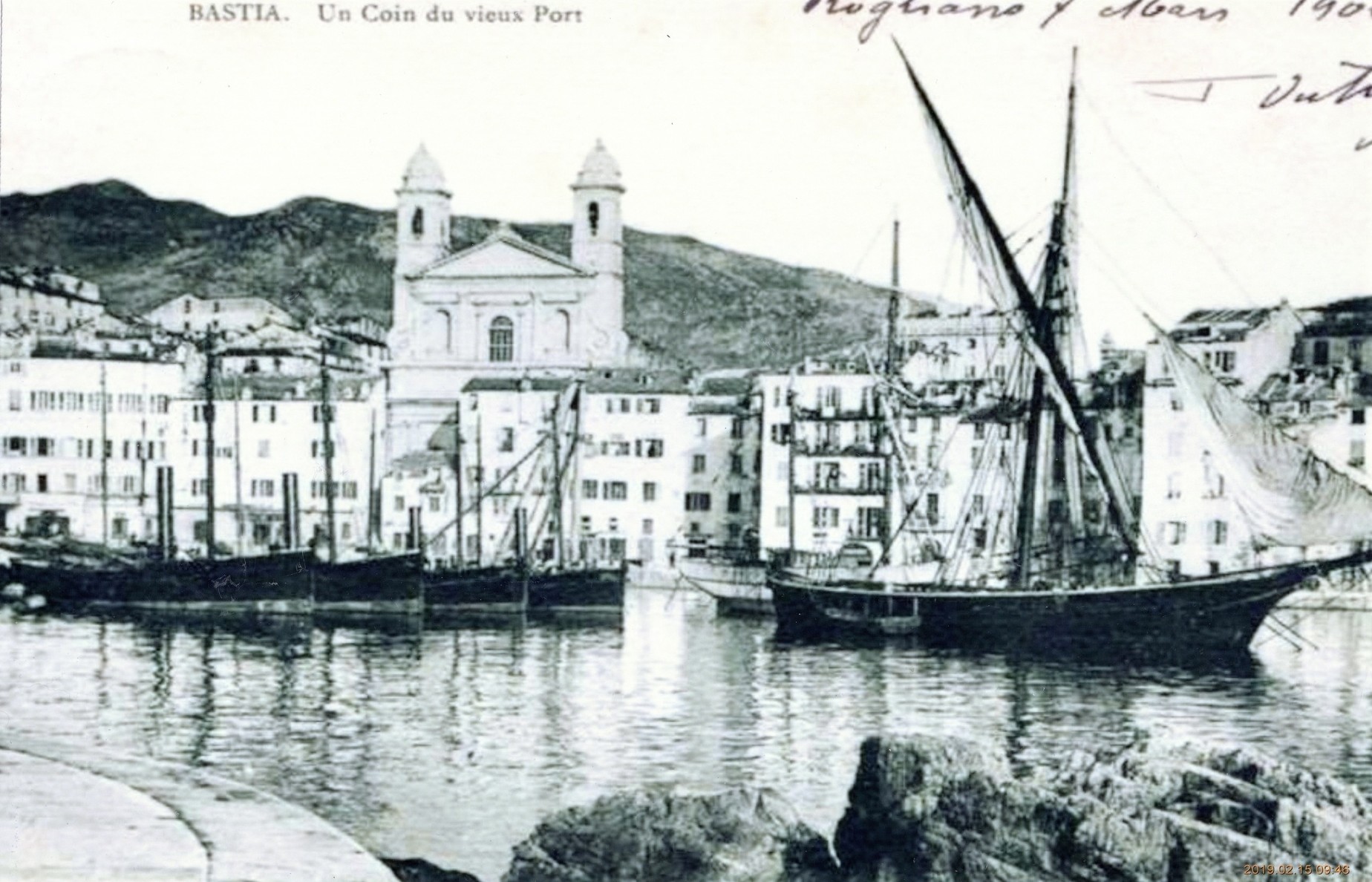 Vieux port de Bastia - Tartane