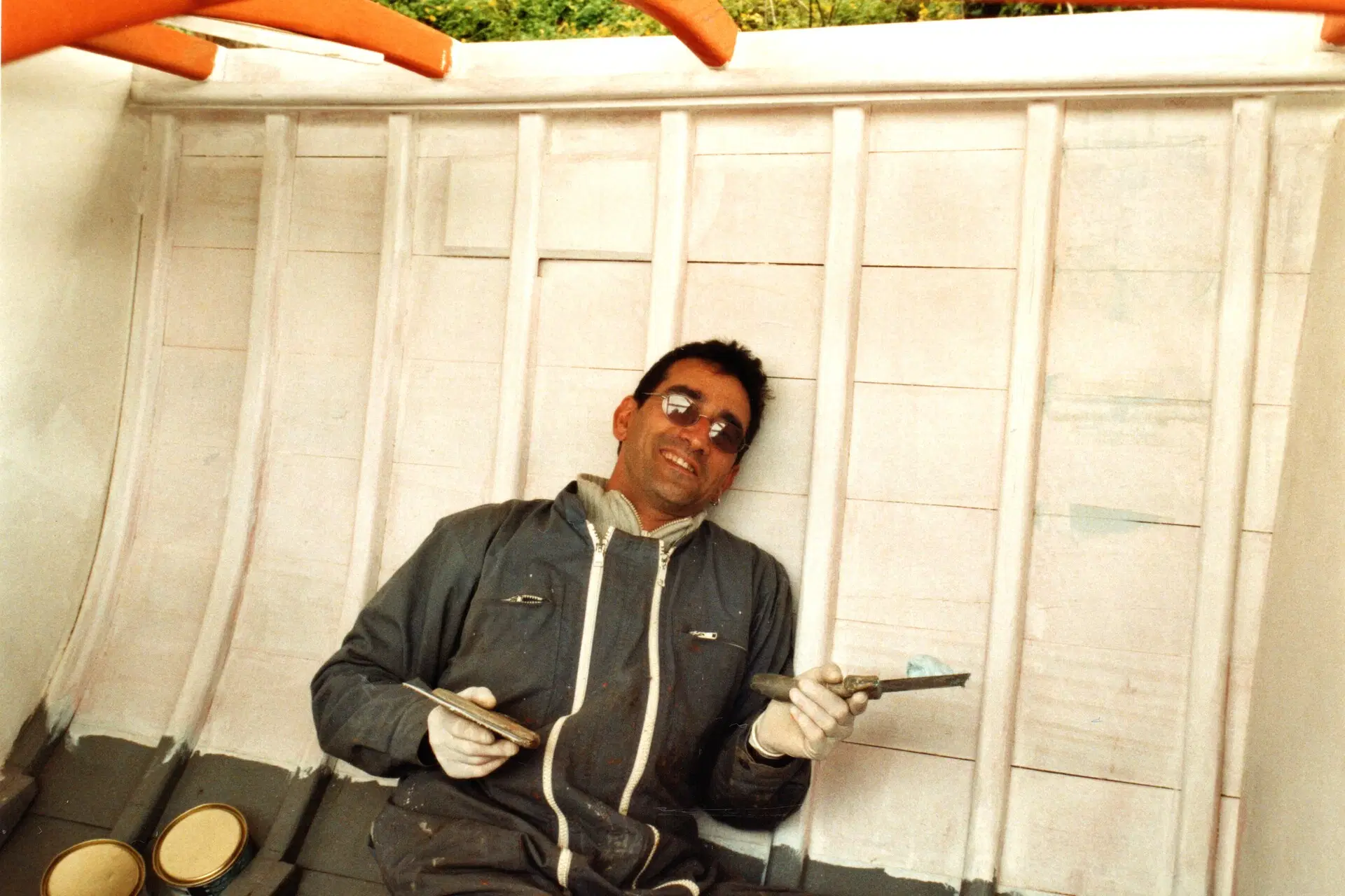 Etanchéité par flipots et mastic