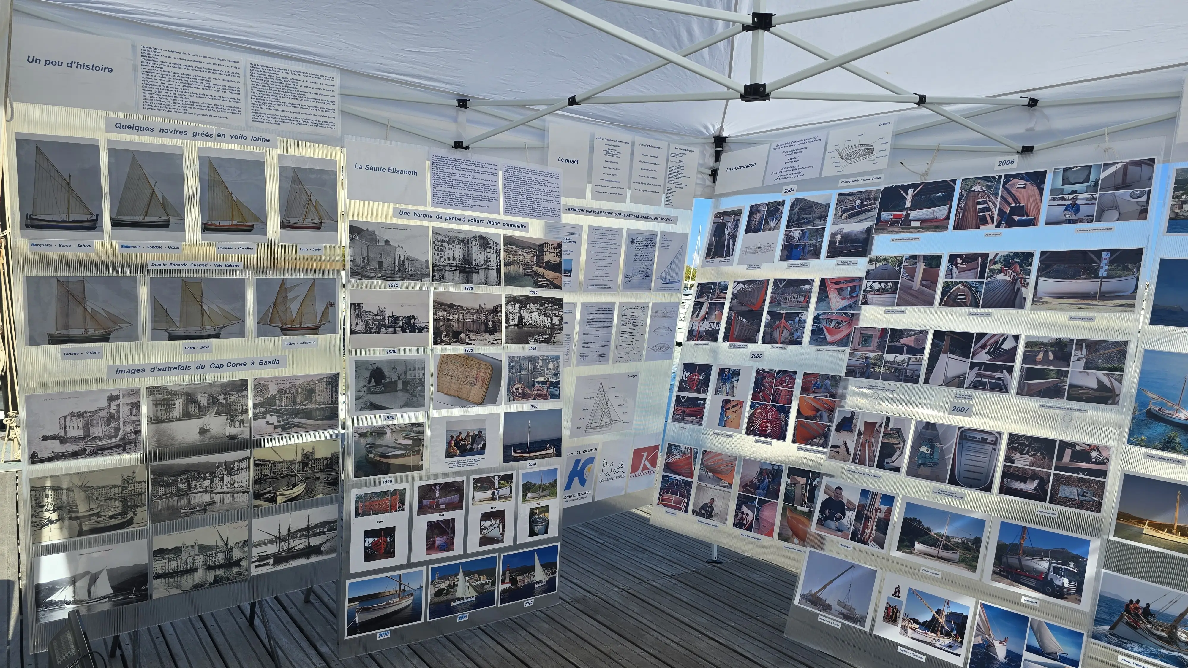 Exposition de la Voile Latine Sainte Elisabeth - Journée du patrimoine