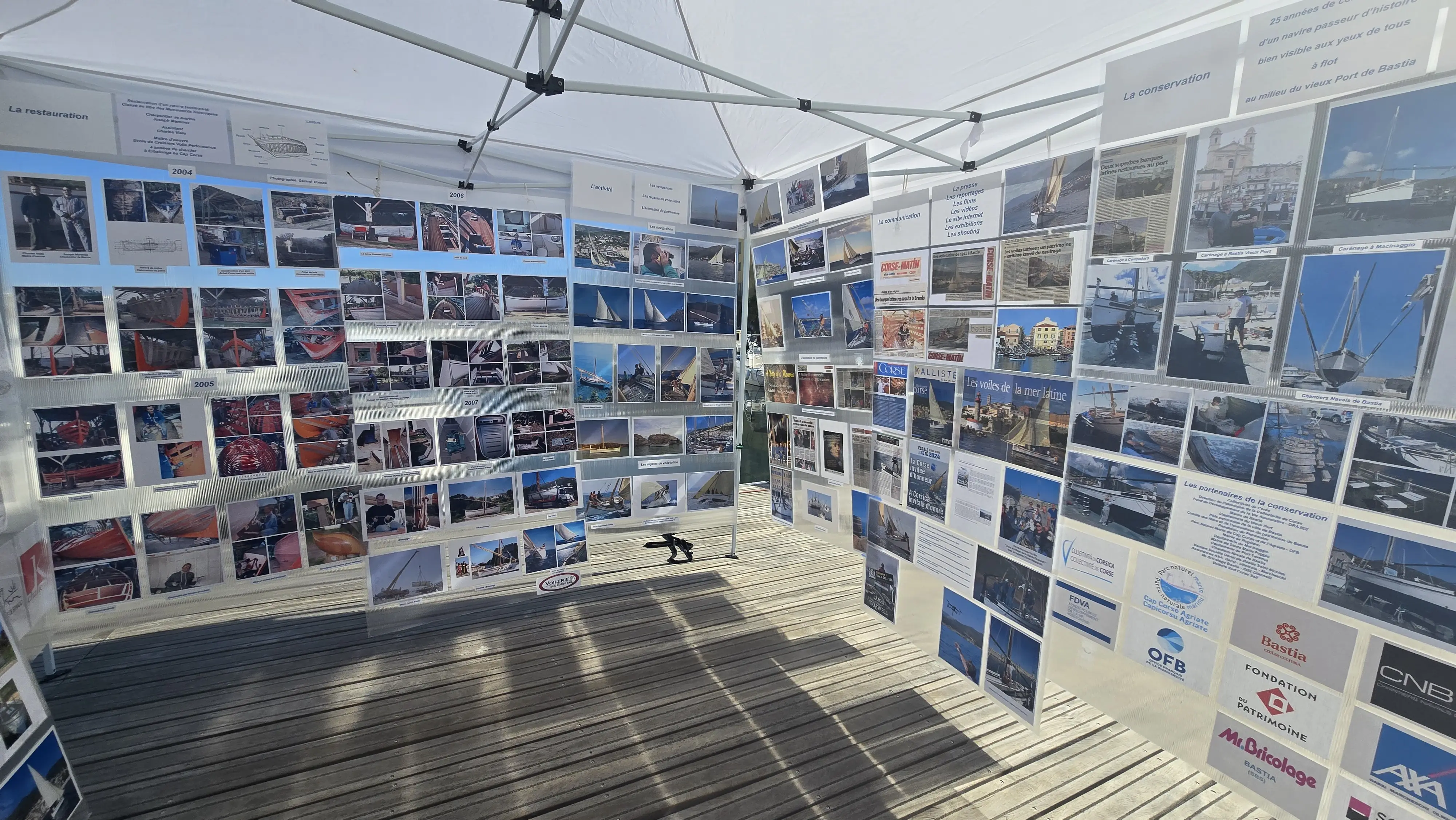 Exposition de la Voile Latine Sainte Elisabeth - Journée du patrimoine